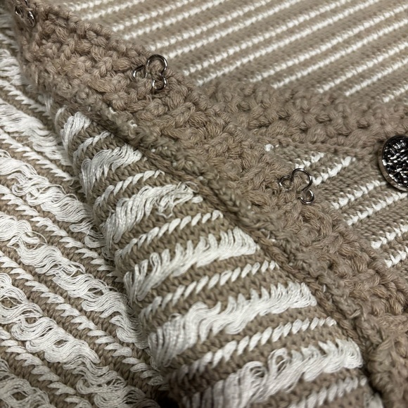 Rag & Bone Claire Women’s Sz M Tailored Long sleeve Cardigan In Eucalyptus Color - Picture 5 of 10